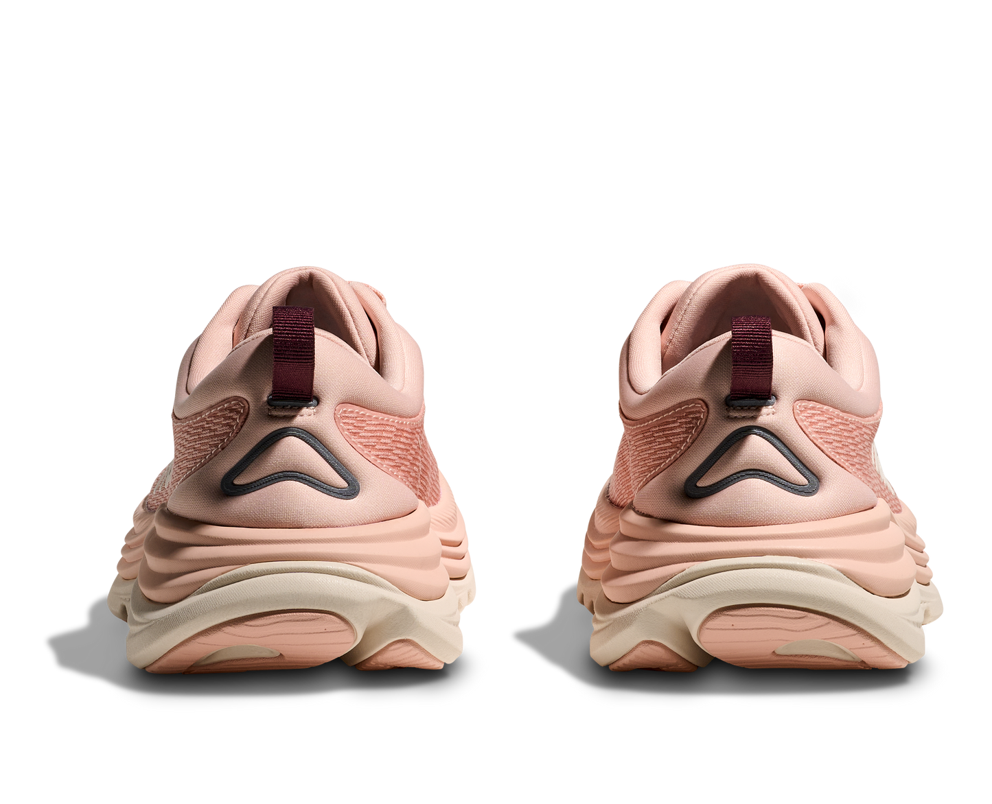 Hoka Gaviota 5 W, skomodell till dam. Denna modell är rymlig i passformen jämfört med andra Hoka skor. Här har ni Hokas stabilaste sko med pronationsstöd. Här går färgen i rosa och beiga nyanser. Perfekt för löpningen eller arbetspasset där du behöver mycket dämpning.