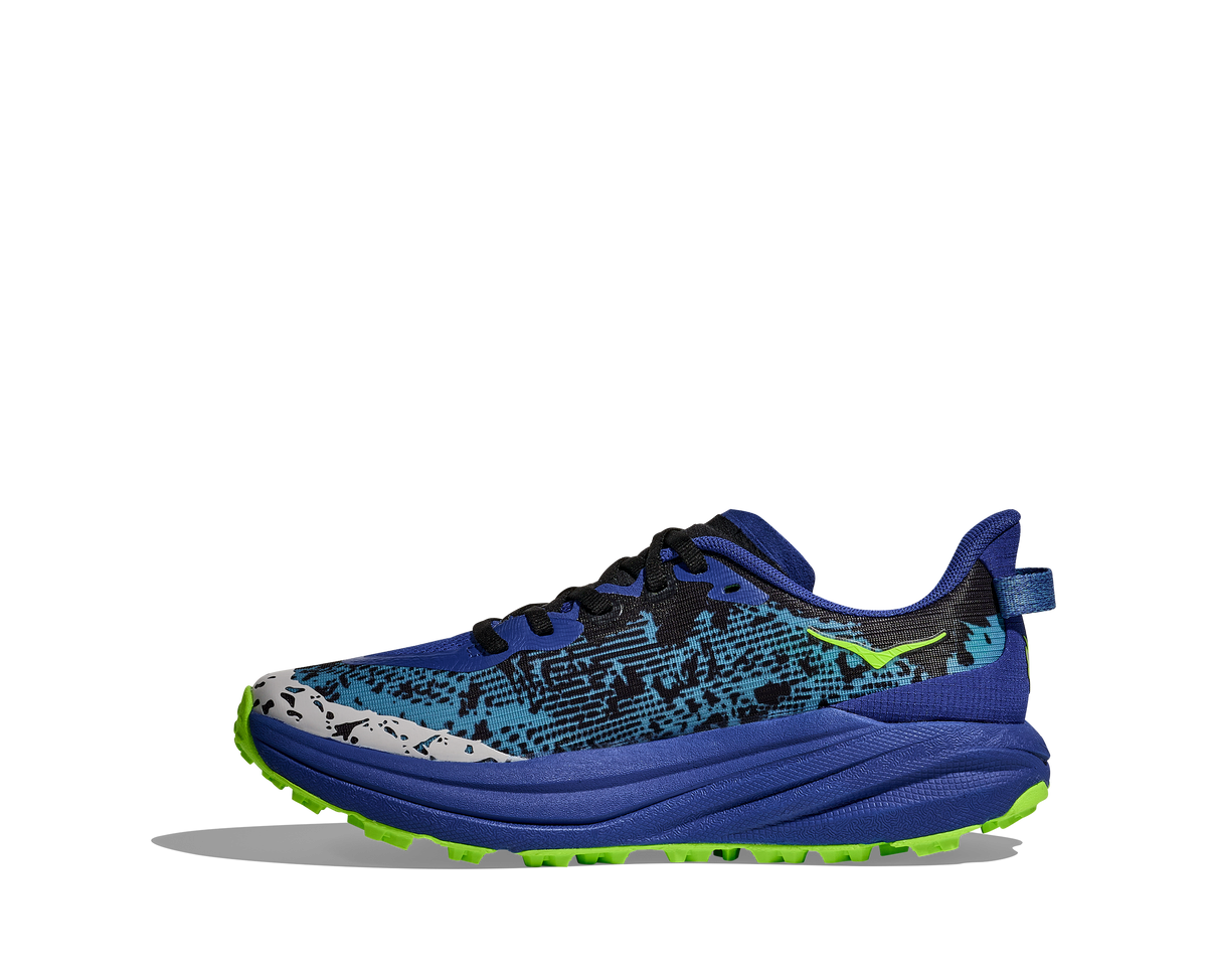 Hoka Speedgoat 6 Youth Night Sky / Neon Lime