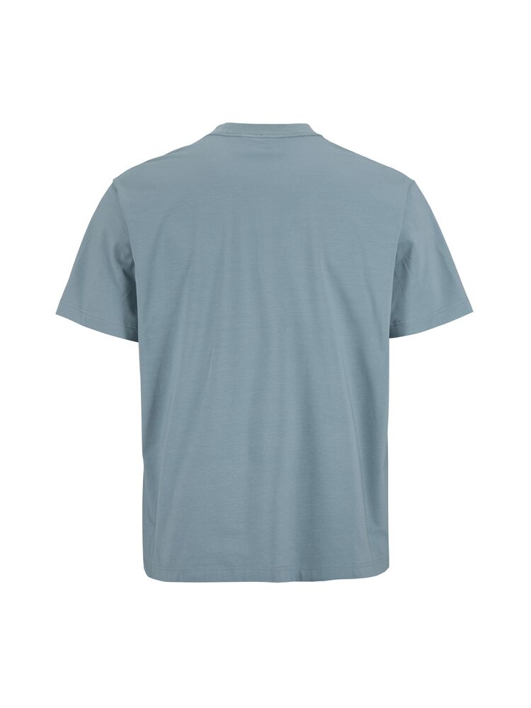 Craft Collective Relaxed SS Tee M. Blå, avslappnad t-shirt till herr för träning och vardag. Bröstficka på vänster sida. Craft etikett nedtill på vänster sida.
