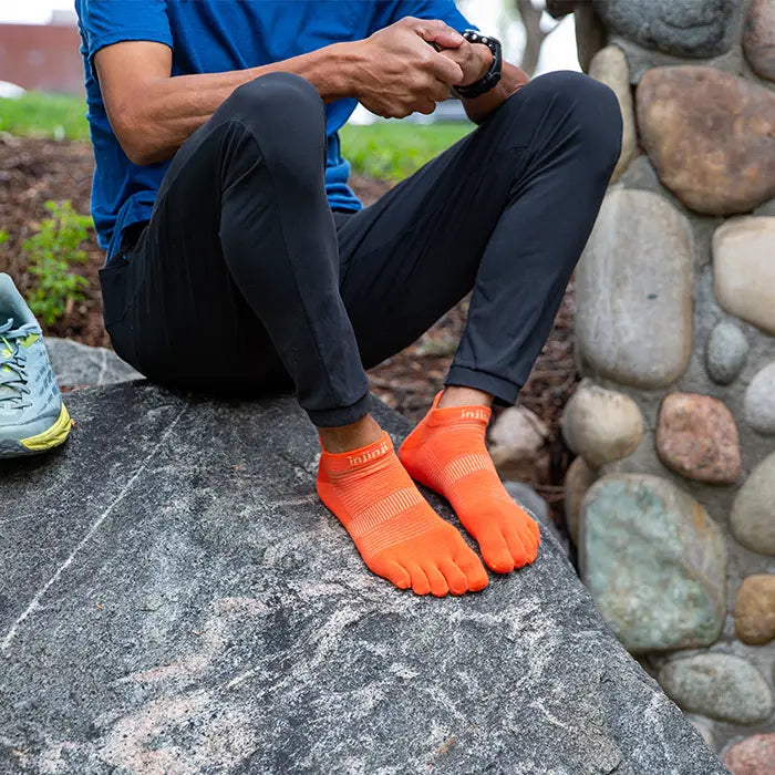 Injinji Run Lightweight No-show Flamme