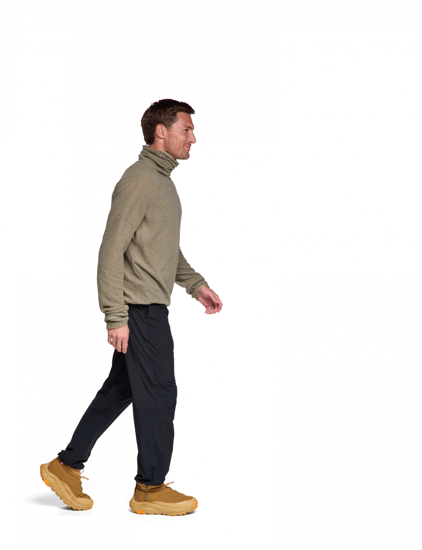 Supermjuk fleece med en flexibel polo-design, handvärmar-muddar och dragsko vid höften för perfekt passform och komfort.