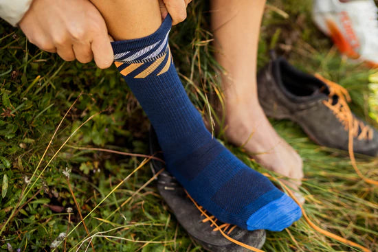 Incylence Merino Light Lanes Navy Orange