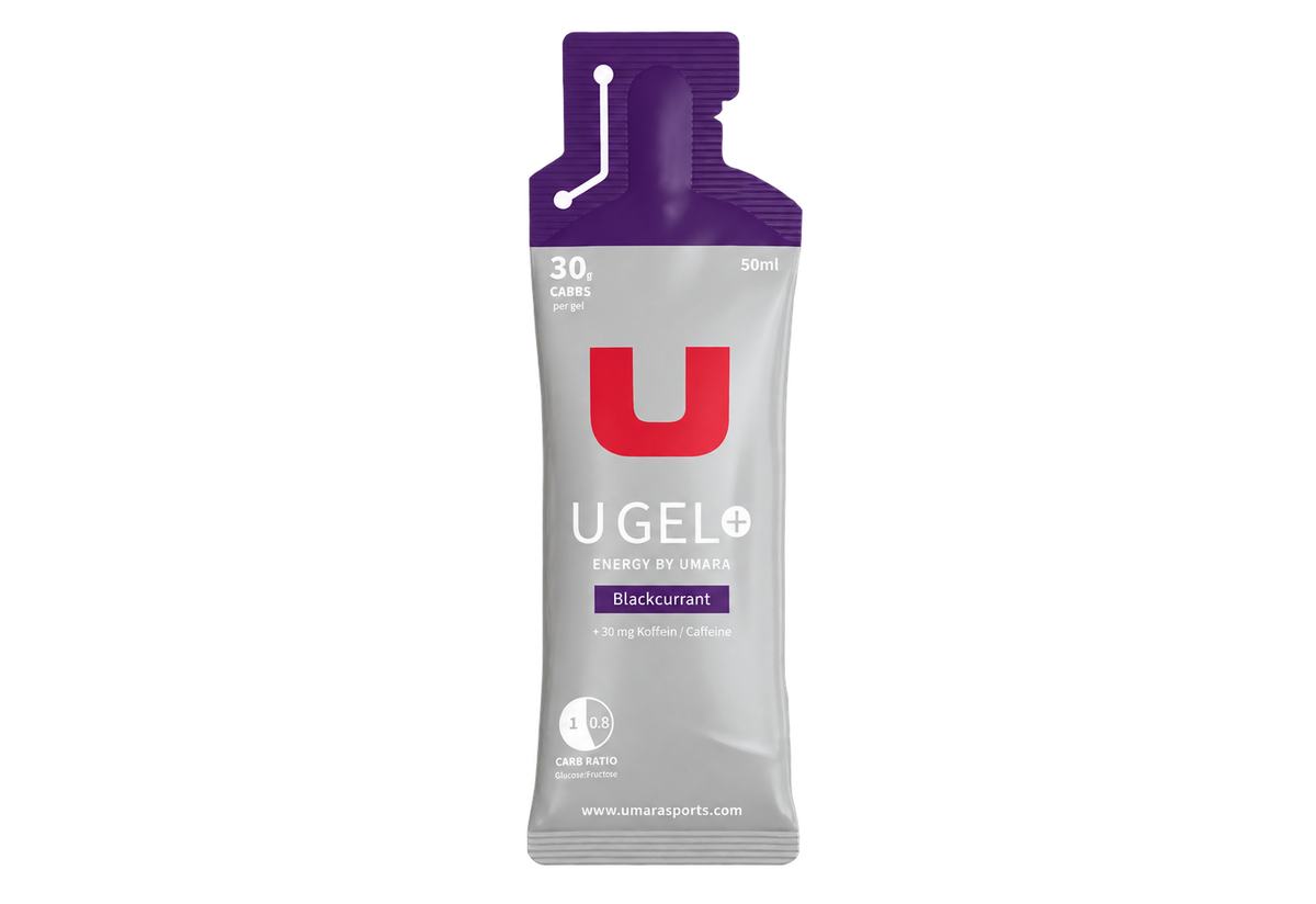 UMARA U GEL Svartvinbär + koffein 30g carb