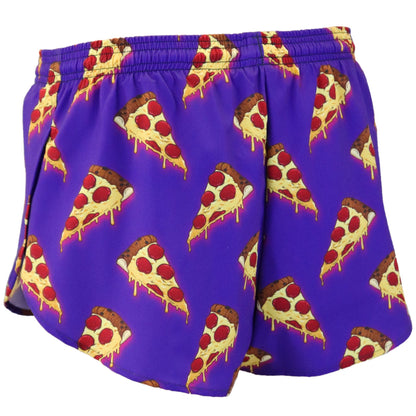 B.O.A PIZZA- Herr 1". Lila herr shorts med pizza tryck. Roliga shorts till träningen.
