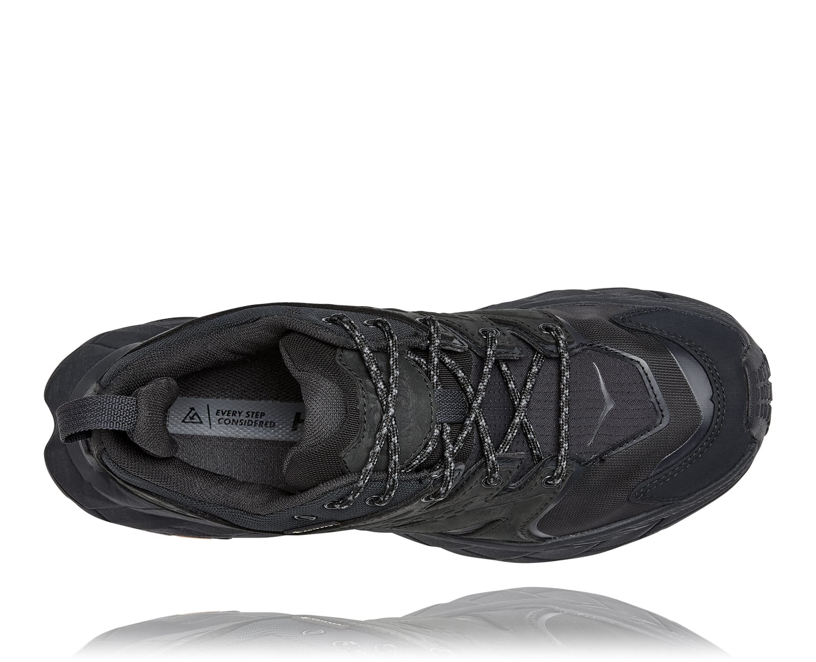 Anacapa W GTX low, svart vattentät sko perfekt för vandring i alla underlag och väder. Hos Hoka specialisterna i Sverige.