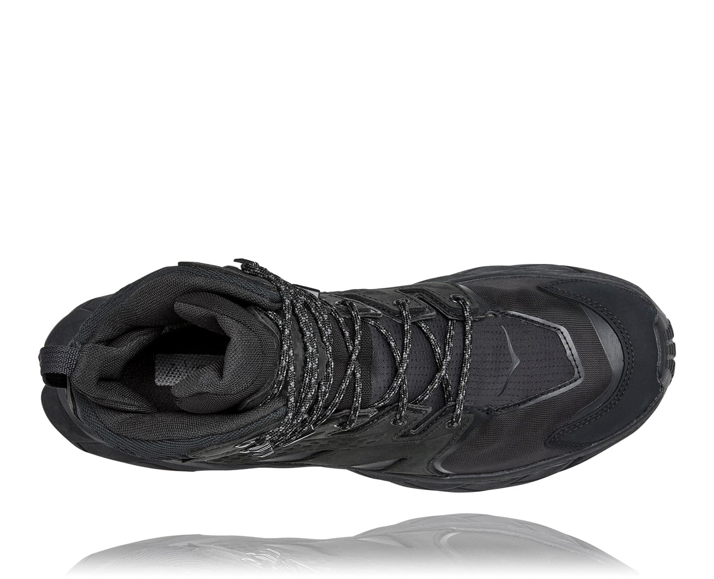 Anacapa M GTX mid, svart vattentät sko perfekt för vandring i alla underlag och väder. Hos Hoka specialisterna i Sverige.