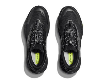 Hoka Transport dammodell. Stilren svart sko perfekt för den aktiva vardagen. Hos Hoka specialisterna i Sverige.