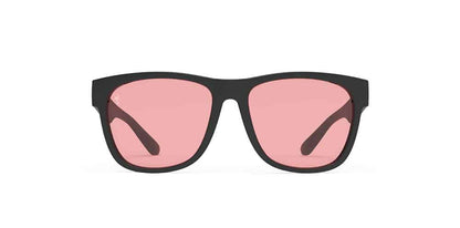 goodr It´s All In The Hips. Golfglasögon med svart båge och rosa lins.
