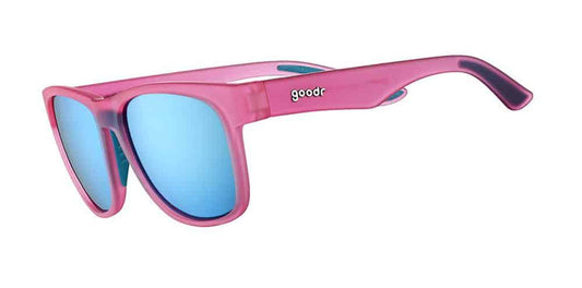 goodr Do You Even Pistol, Flamingo? Rosa solglasögon för träning och vardags.Hos Hoka specialisterna i Sverige.