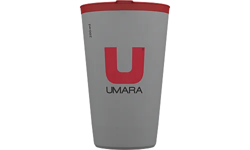 Umara U Soft Cup. Mjuk kopp från Umara som man enkelt kan trycka ihop för att minimera plats och vikt.