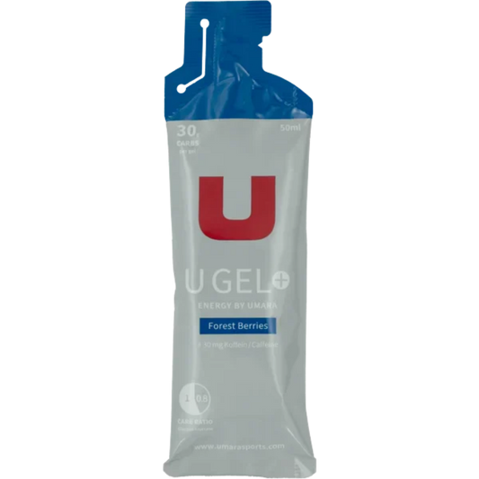 UMARA U GEL Skogsbär + koffein 30g carb