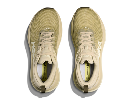 Hoka Gaviota 5 M, skomodell till herr. Denna modell är rymlig i passformen jämfört med andra Hoka skor. Här har ni Hokas stabilaste sko med pronationsstöd. Här går färgen i gröna och beiga toner. Perfekt för löpningen eller arbetspasset där du behöver mycket dämpning. 