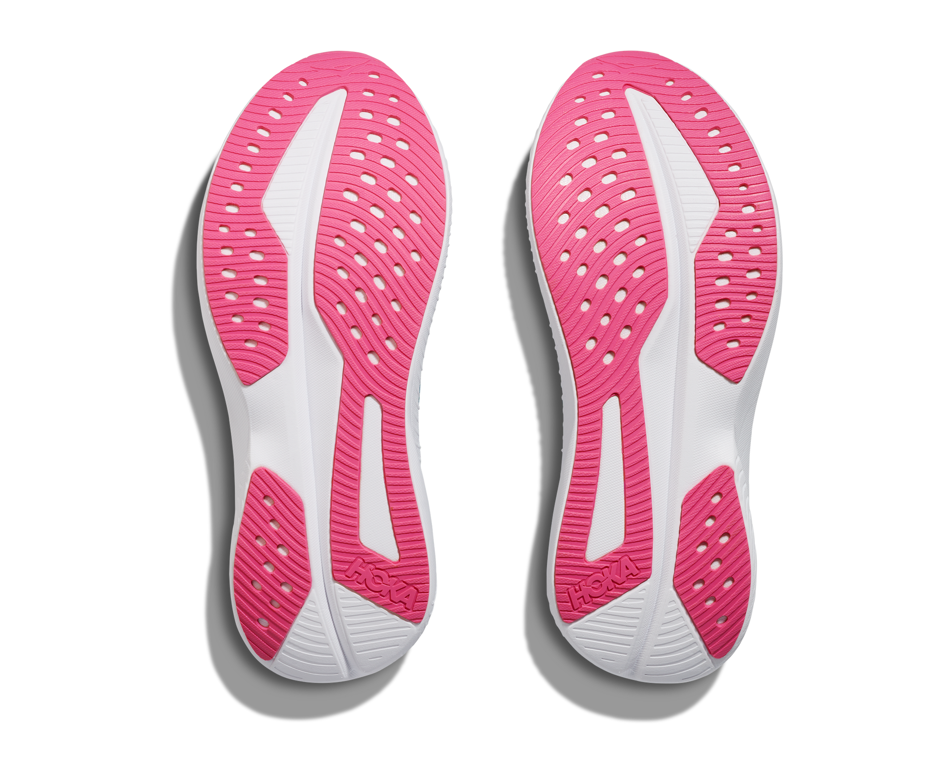 Hoka W Mach 6, superskum med syretillförsel i gummit för att minimera vikt och skapa en så responsiv sko som möjligt. Mach 6 är en snabb löparsko för intervallpass, tävling och löpbandet. Grön färg med blåa och rosa detaljer och vit sula. Köpt hos oss, din Hoka specialist i Sverige. 