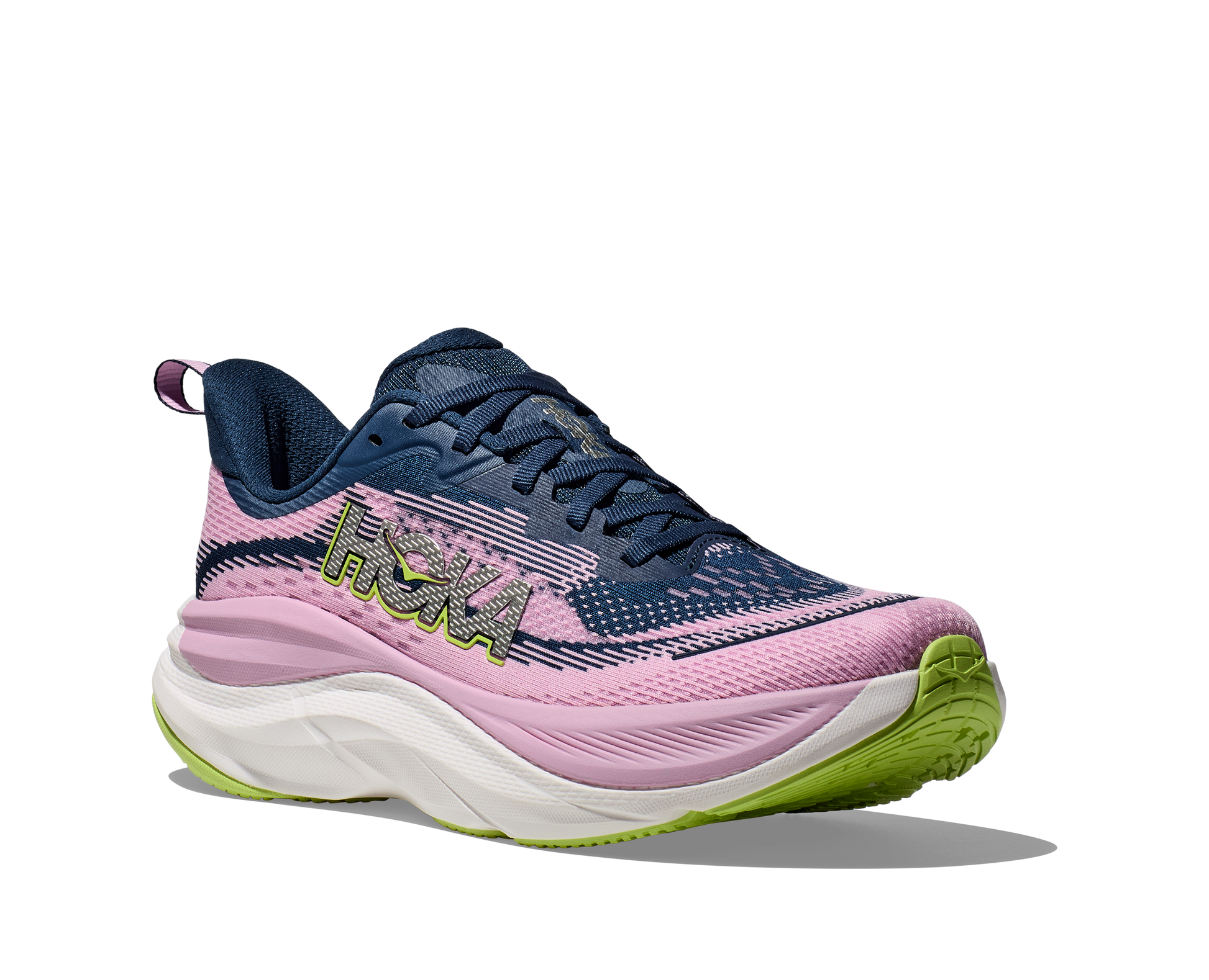 Hoka W Skyflow.  Utmärkt sko för att lägga något lite extra på dagens runda! Lilla och blå färg.