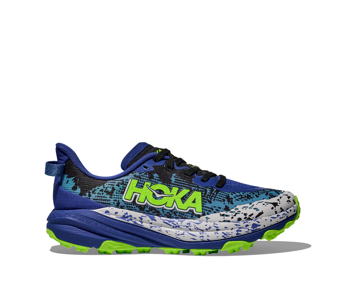 Hoka Speedgoat 6 Youth Night Sky / Neon Lime