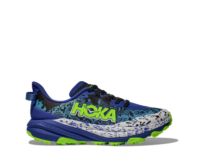 Hoka Speedgoat 6 Youth Night Sky / Neon Lime