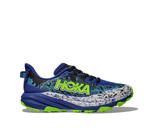 Hoka Speedgoat 6 Youth Night Sky / Neon Lime