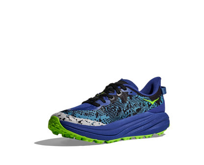 Hoka Speedgoat 6 Youth Night Sky / Neon Lime