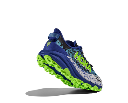 Hoka Speedgoat 6 Youth Night Sky / Neon Lime