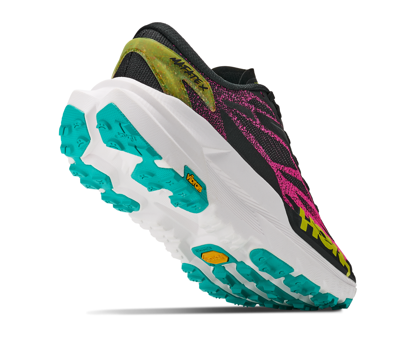 Hoka W Hoka Mafate X Black / Neon Dragonfruit