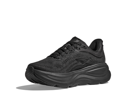 Hoka W Bondi 9, dämpad damsko. Perfekt för en mjuk och skonsam löpning. Även en super bra arbetssko som avlastar kroppen under hela dagen. Svart färg på denna sko. Köp hos dina Hoka specialister i Sverige idag!
