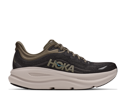 Hoka M Bondi 9 Black / River Rock Grey