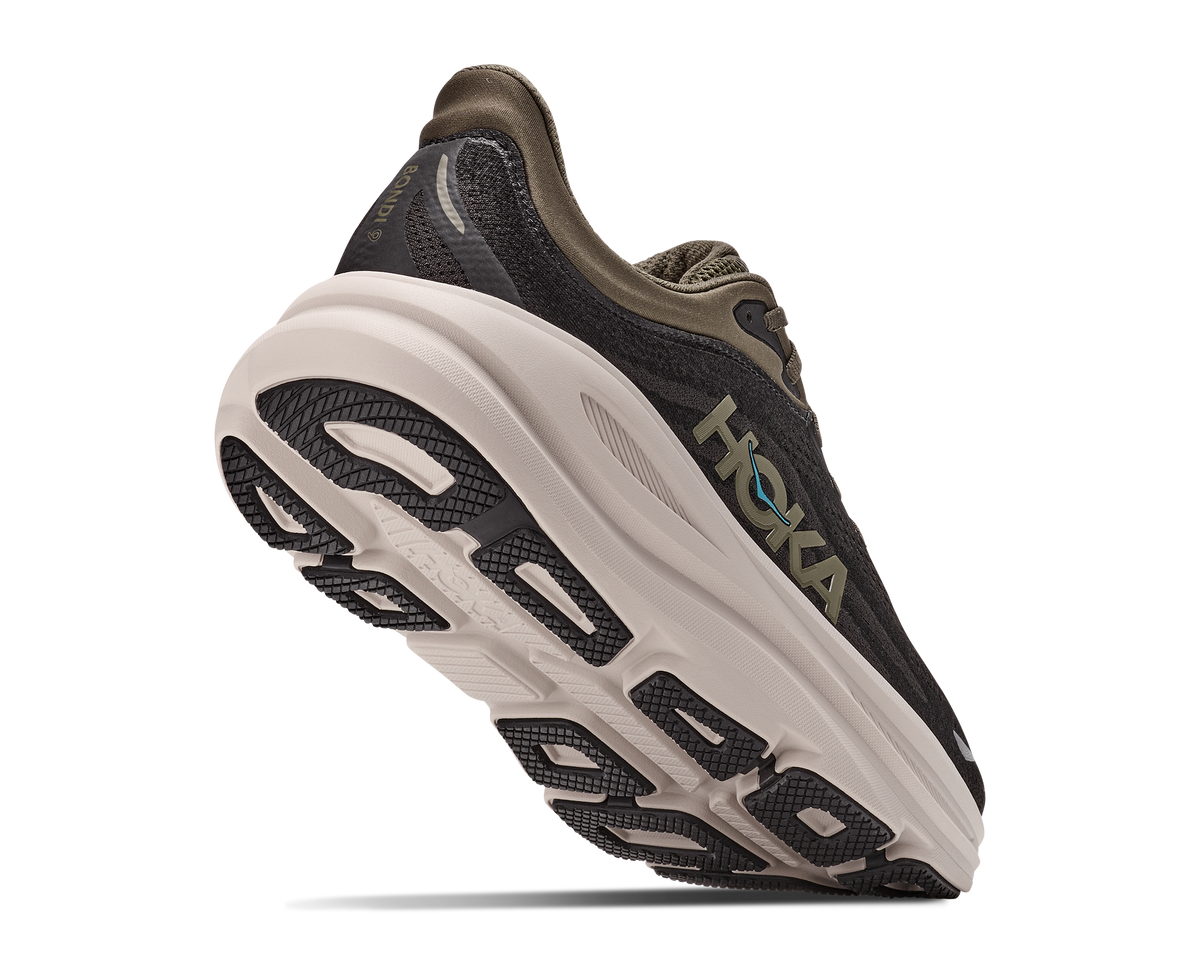 Hoka M Bondi 9 Black / River Rock Grey