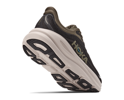 Hoka M Bondi 9 Black / River Rock Grey
