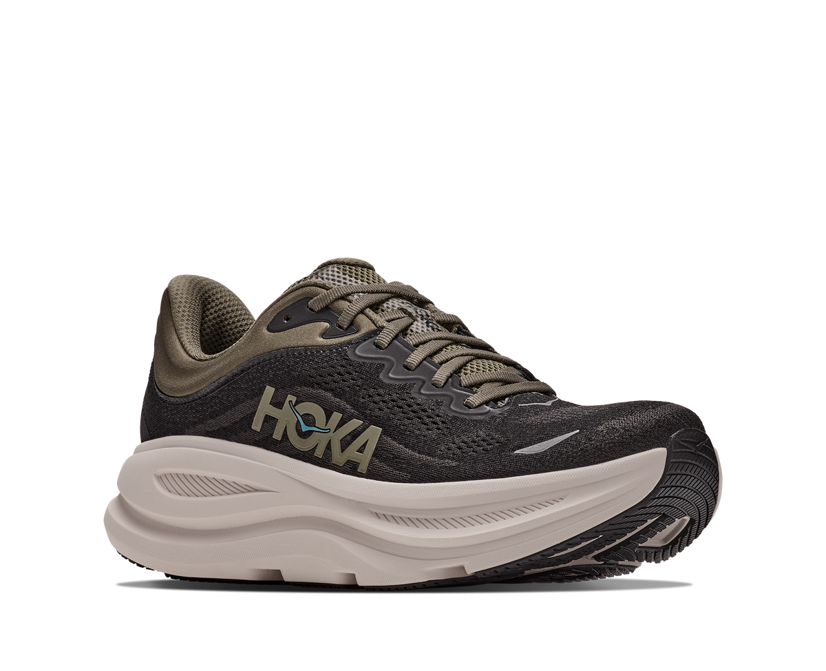 Hoka M Bondi 9 Black / River Rock Grey