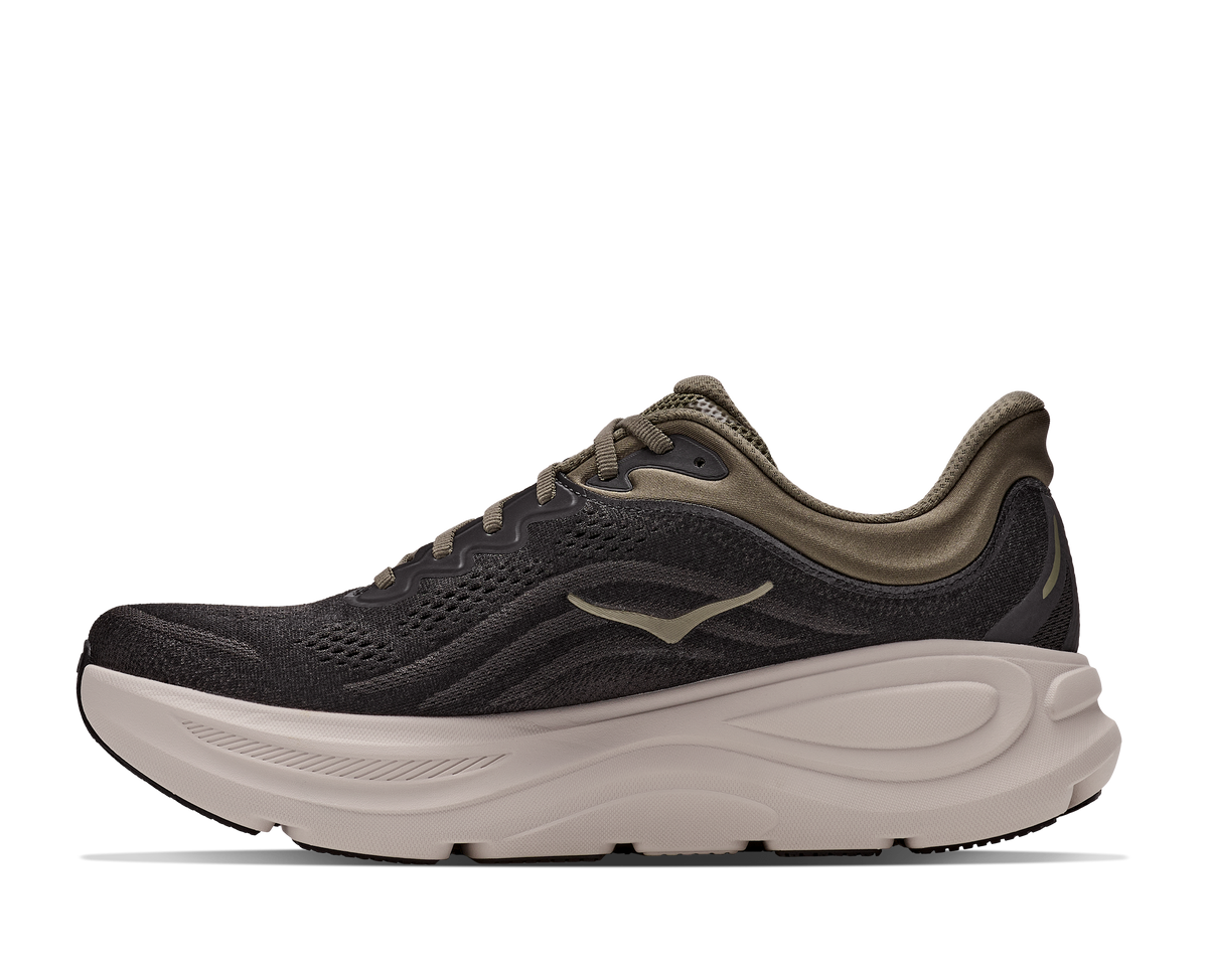 Hoka M Bondi 9 Black / River Rock Grey