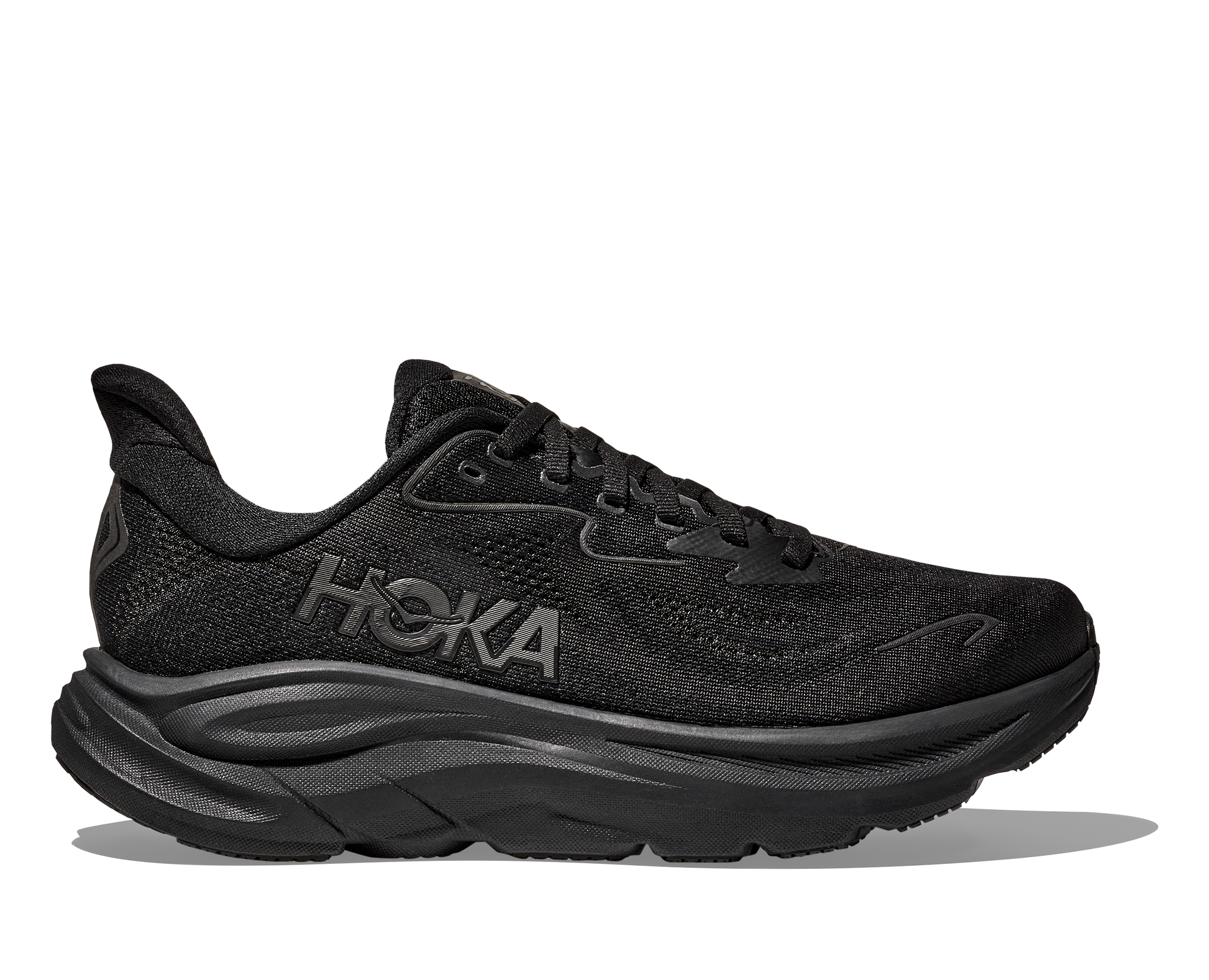 Hoka Clifton 10 dam modell. Stilren svart. 