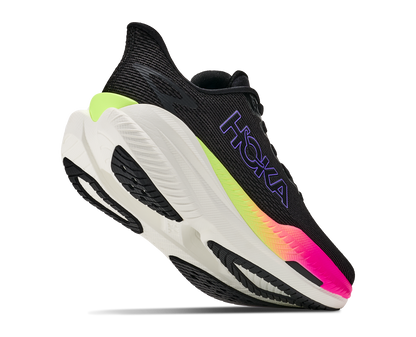 Hoka W Mach X 3 Black / Neon Nebula