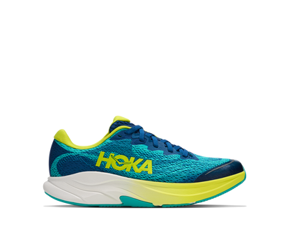 Hoka Rincon 4 Big Kids Electric Aqua / Neon