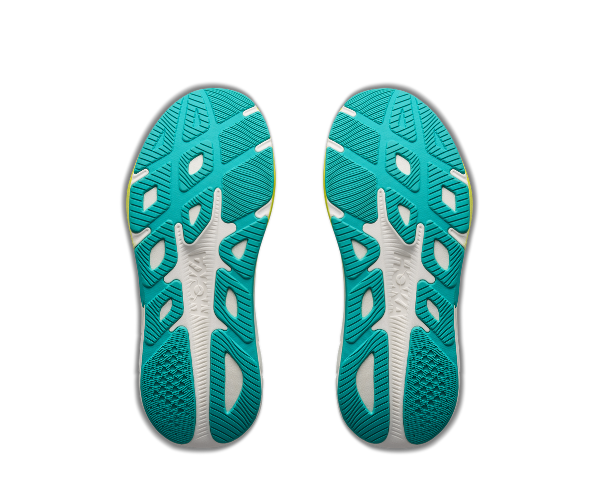 Hoka Rincon 4 Big Kids Electric Aqua / Neon