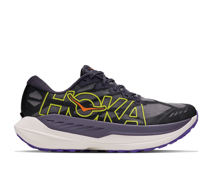 Hoka M Rocket X Trail Squid Ink / Neon Nebula