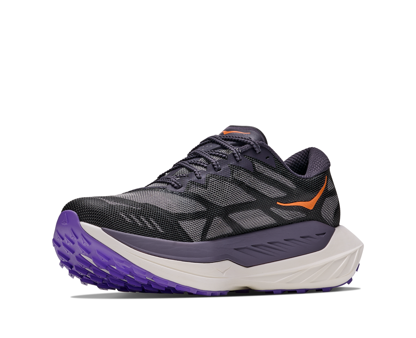 Hoka M Rocket X Trail Squid Ink / Neon Nebula