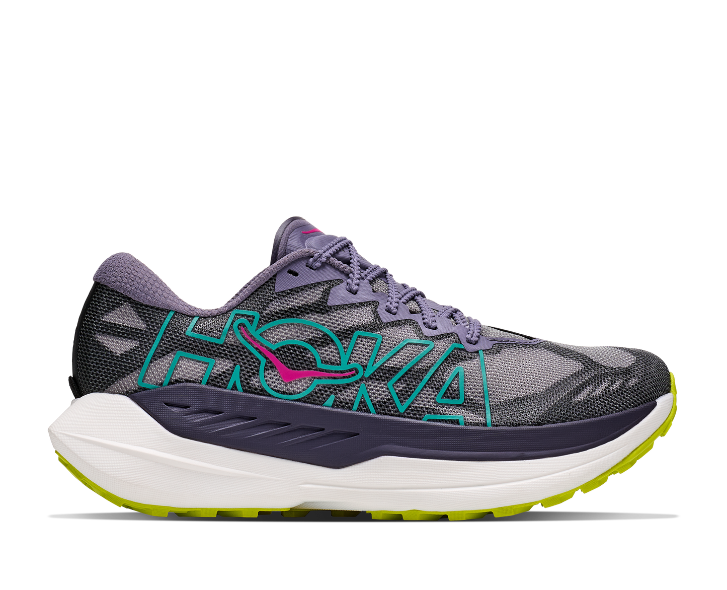 Hoka W Rocket X Trail Purple Fog / Hoka Citrus