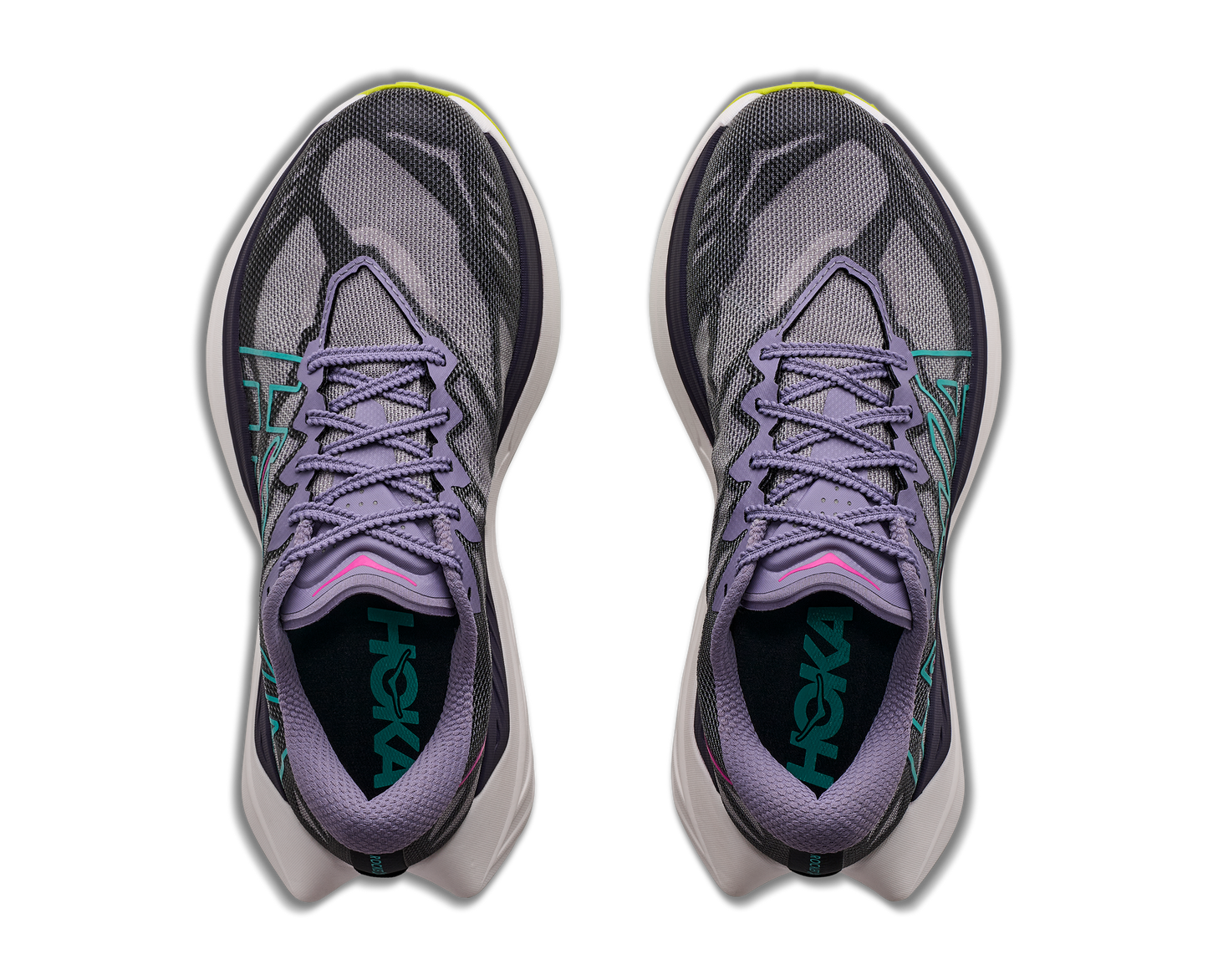 Hoka W Rocket X Trail Purple Fog / Hoka Citrus