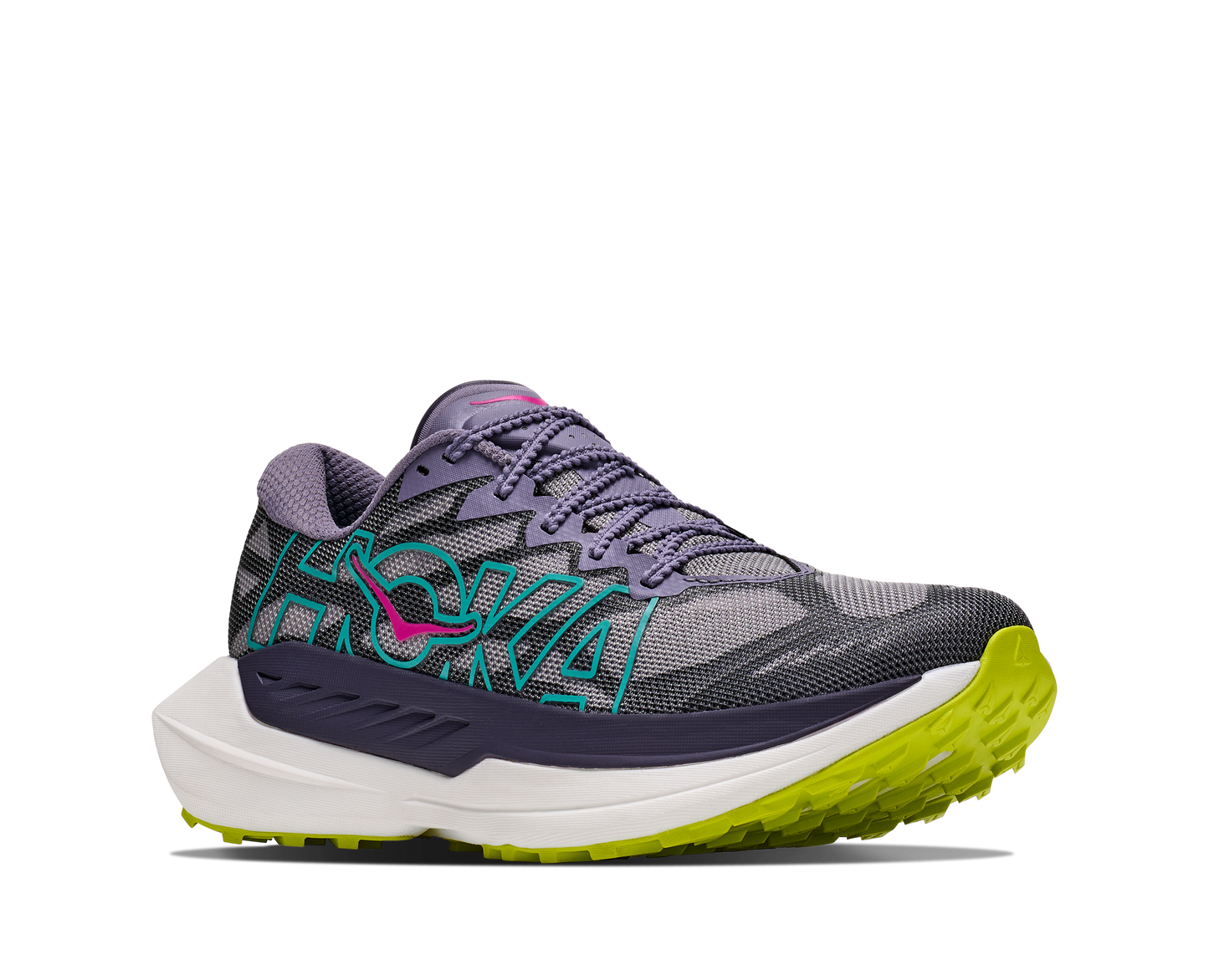 Hoka W Rocket X Trail Purple Fog / Hoka Citrus
