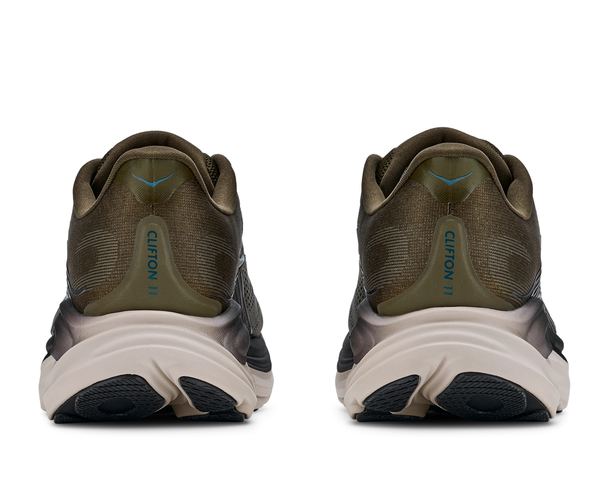 Hoka M Clifton 11 Antique Olive / River Rock Grey