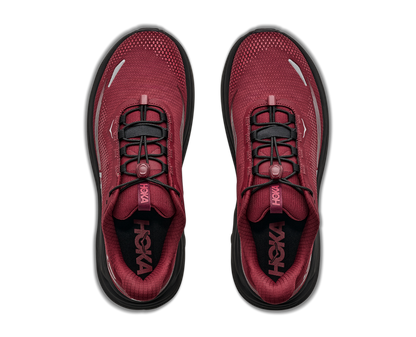 Hoka M Clifton 11 GTX Varsity Burgundy / Carbon Bla