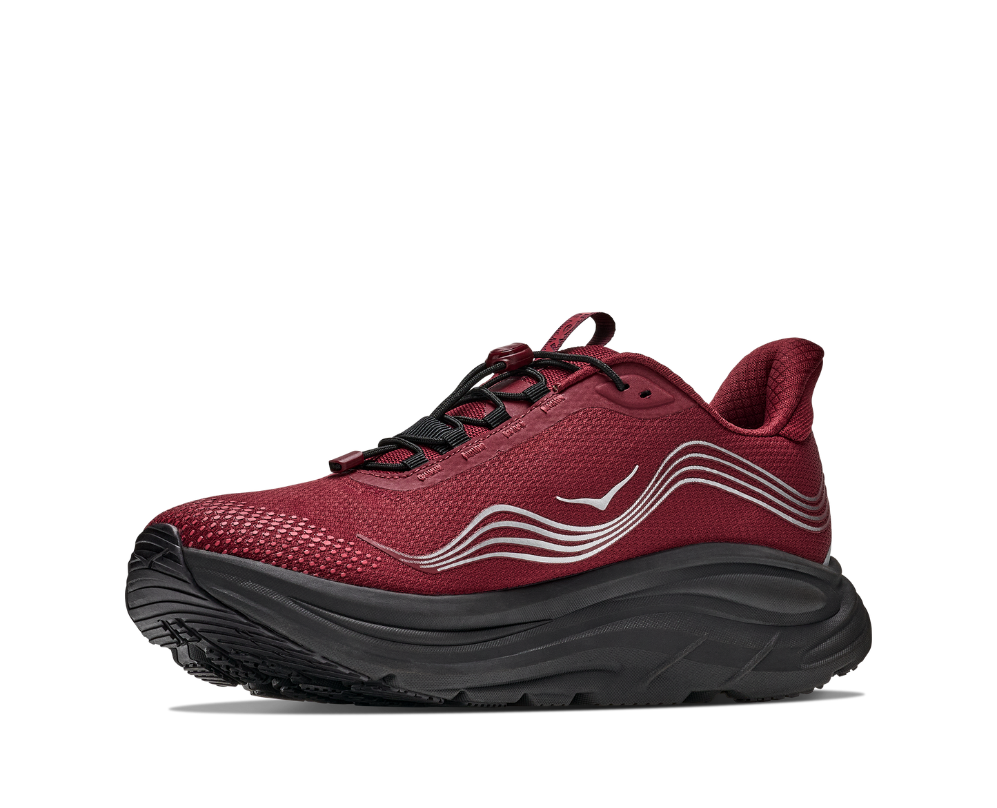 Hoka M Clifton 11 GTX Varsity Burgundy / Carbon Bla