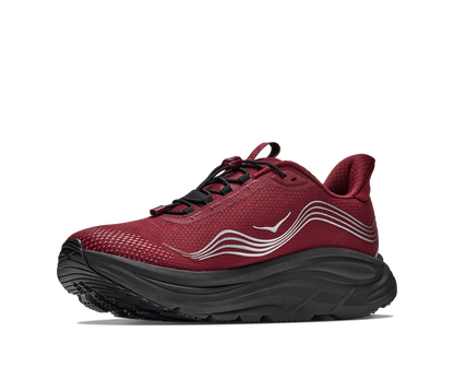 Hoka M Clifton 11 GTX Varsity Burgundy / Carbon Bla