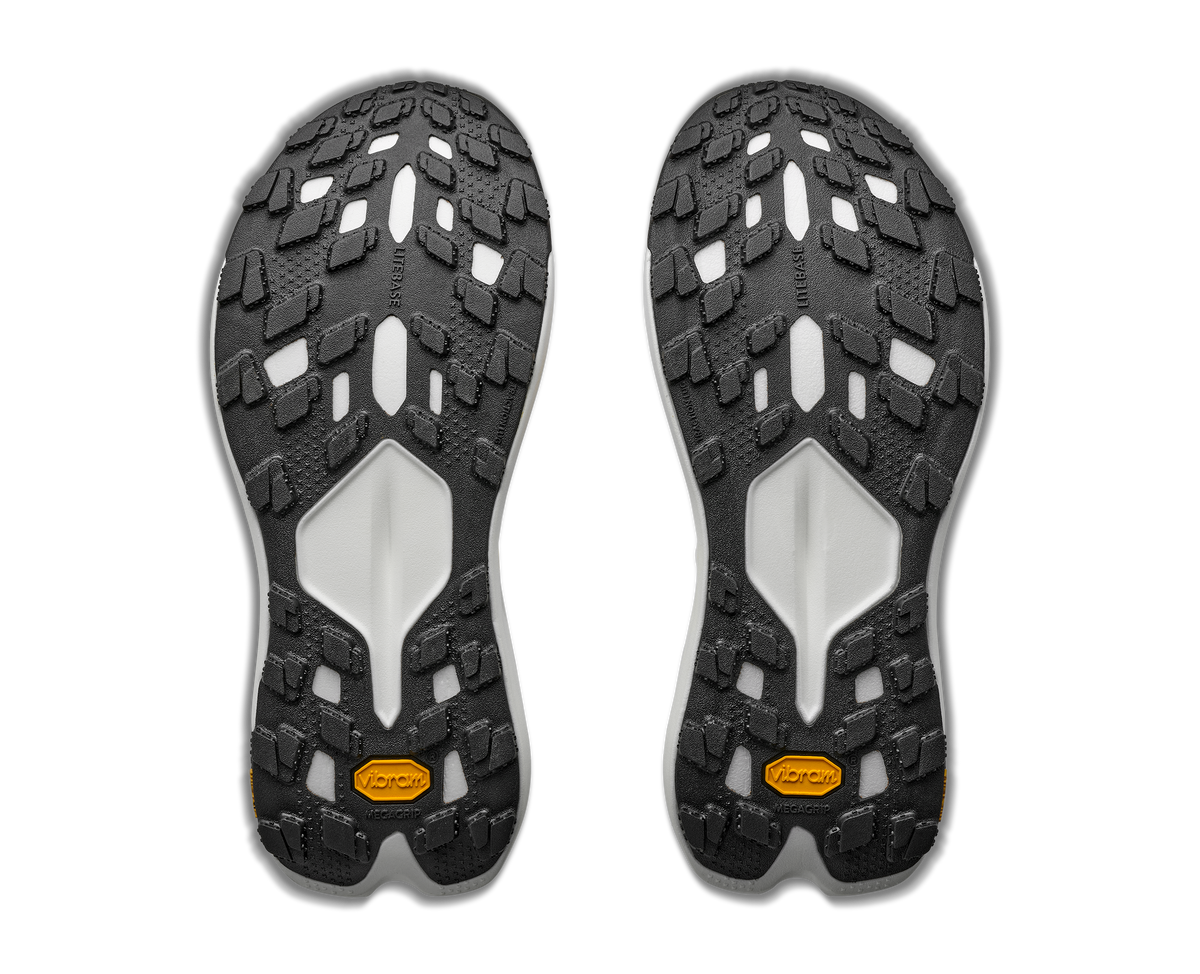 Hoka M Tecton X 4 Frost / Neon Tangerine
