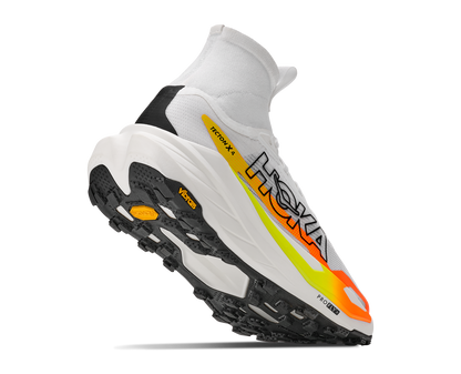 Hoka W Tecton X 4 Frost / Neon Tangerine