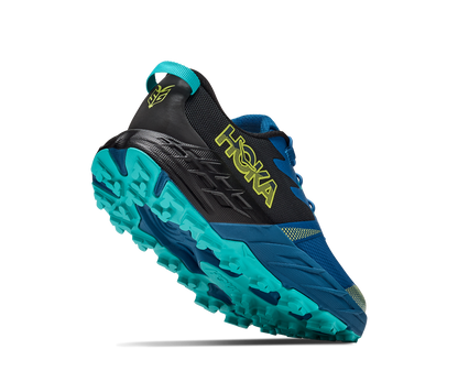 Hoka Speedgoat 7 Big Kids Black / Night Glow
