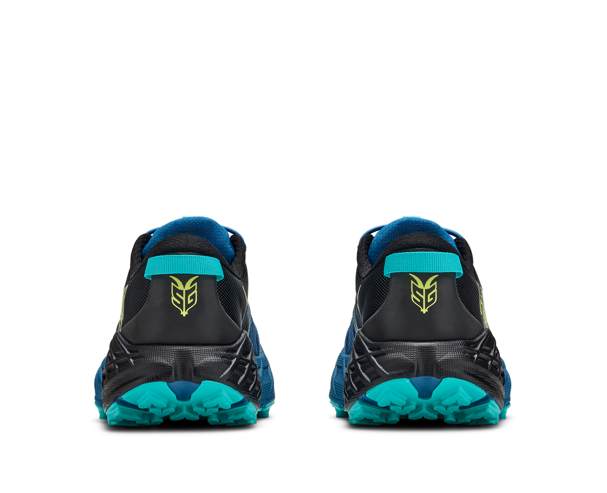 Hoka Speedgoat 7 Big Kids Black / Night Glow
