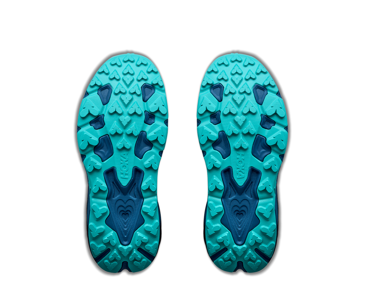 Hoka Speedgoat 7 Big Kids Black / Night Glow