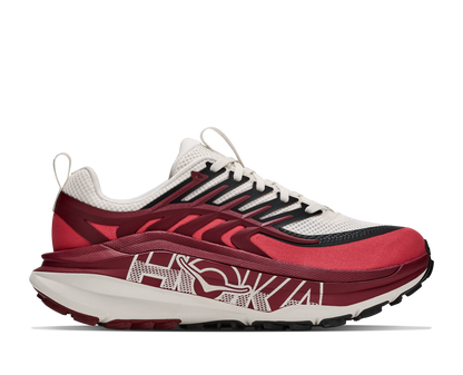 Hoka W Stinson 8 Alabaster / Varsity Burgundy