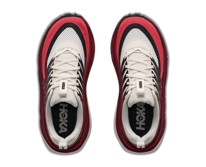 Hoka W Stinson 8 Alabaster / Varsity Burgundy